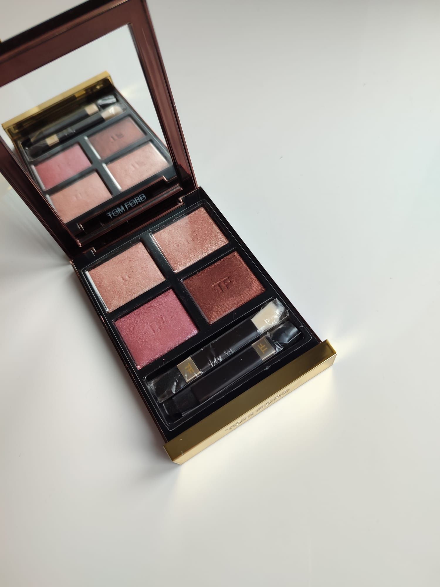 Tom Ford Eye Color Quad paletka 42 Hazy Sensuality wet dry cienie