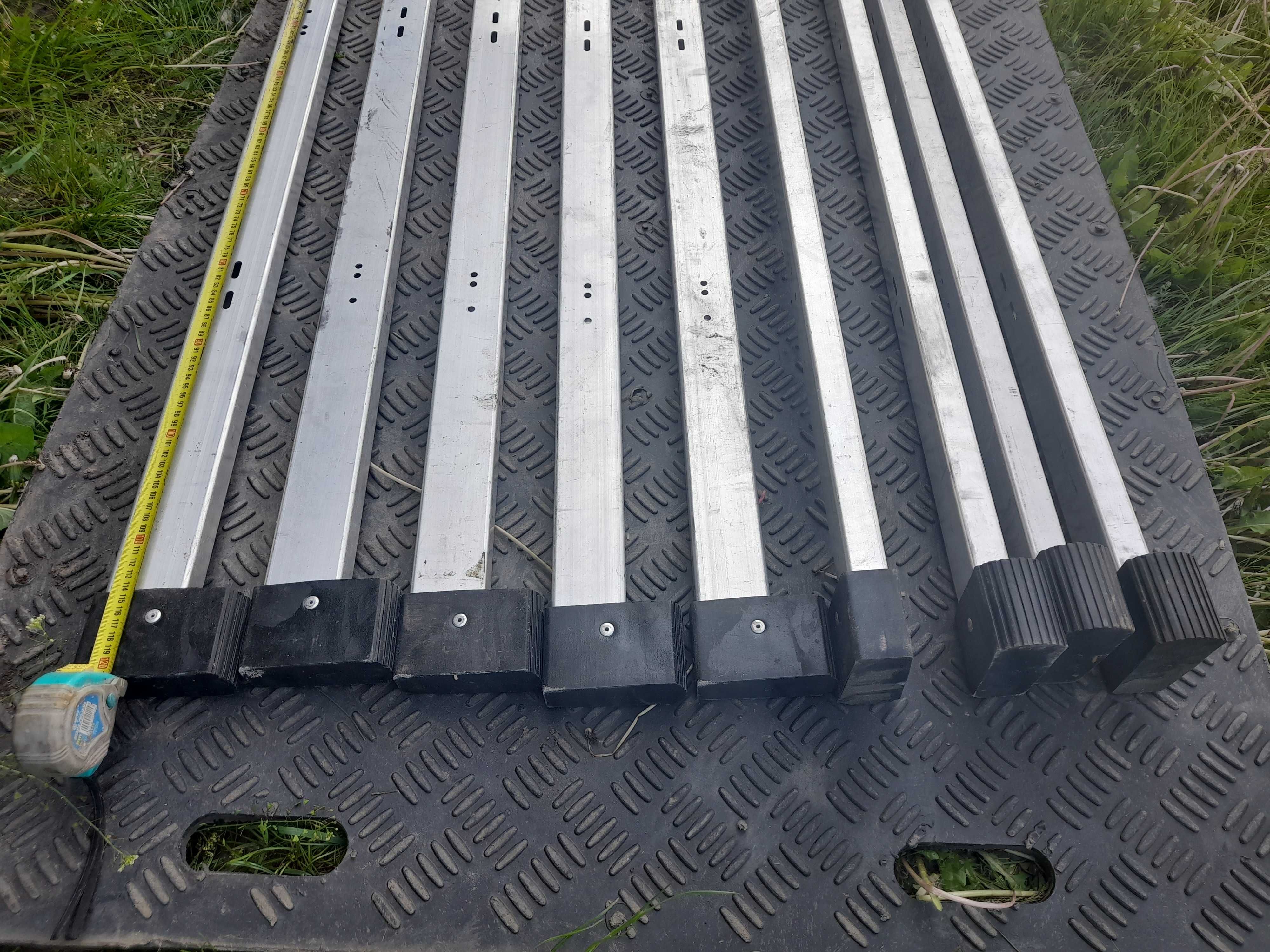 Stabilizator drabiny  aluminiowej belka  podpora 120cm z profilu 6x3cm