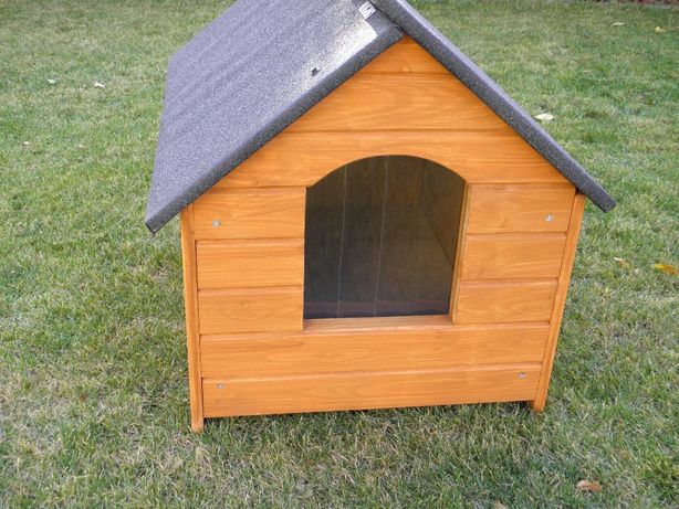 Buda dla psa ocieplona uchylny dach