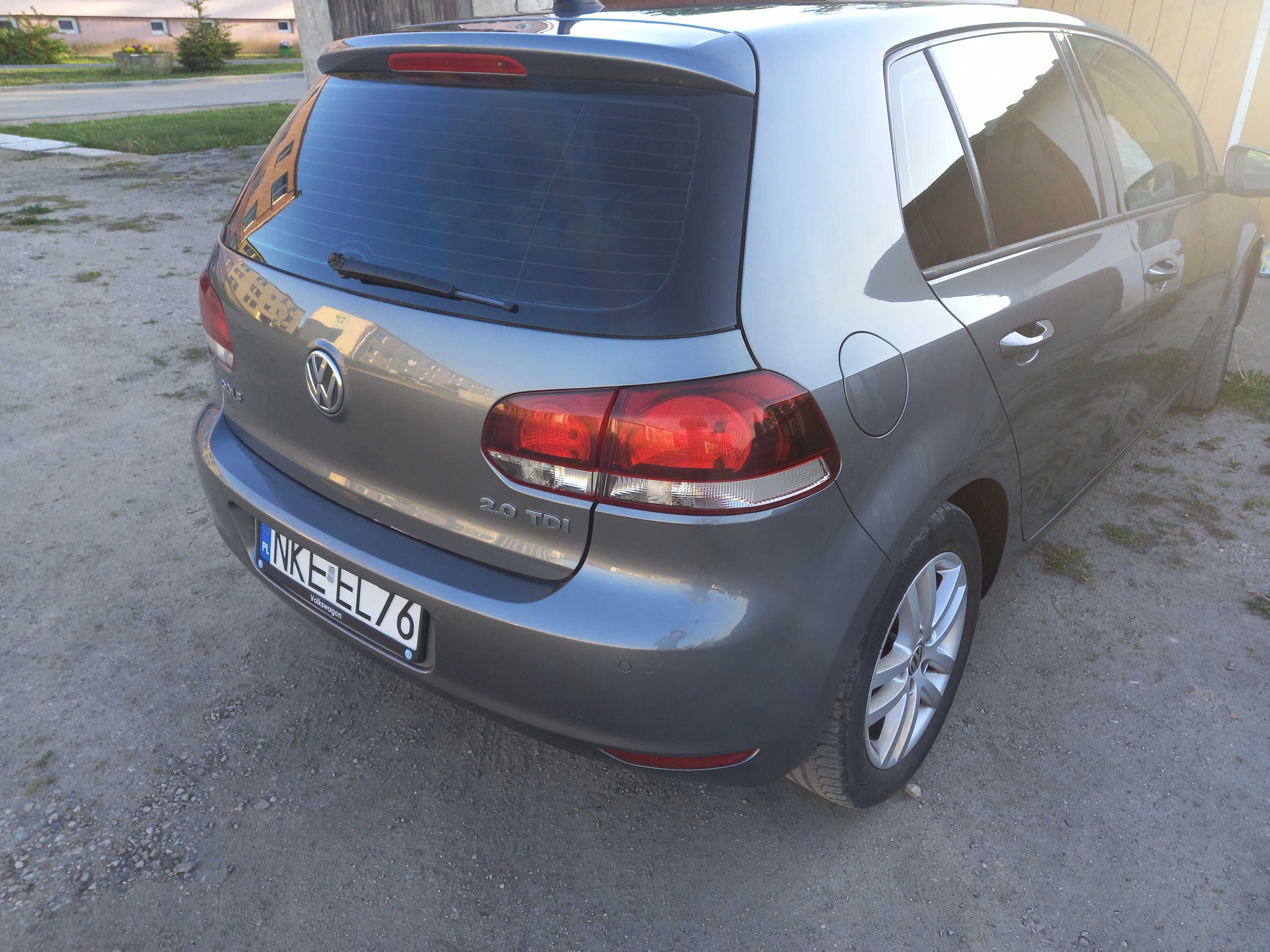 Volkswagen GOLF VI  2.0 TDI 140KM Common Rail SALON PL.