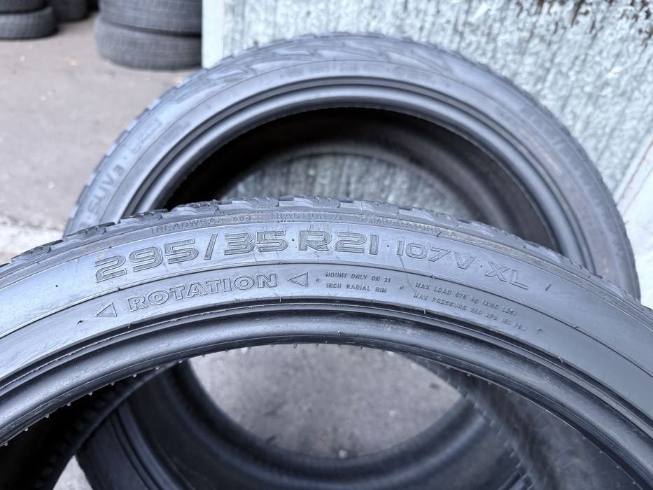 295-35-R21 Nokian. Зима. Склад резини.