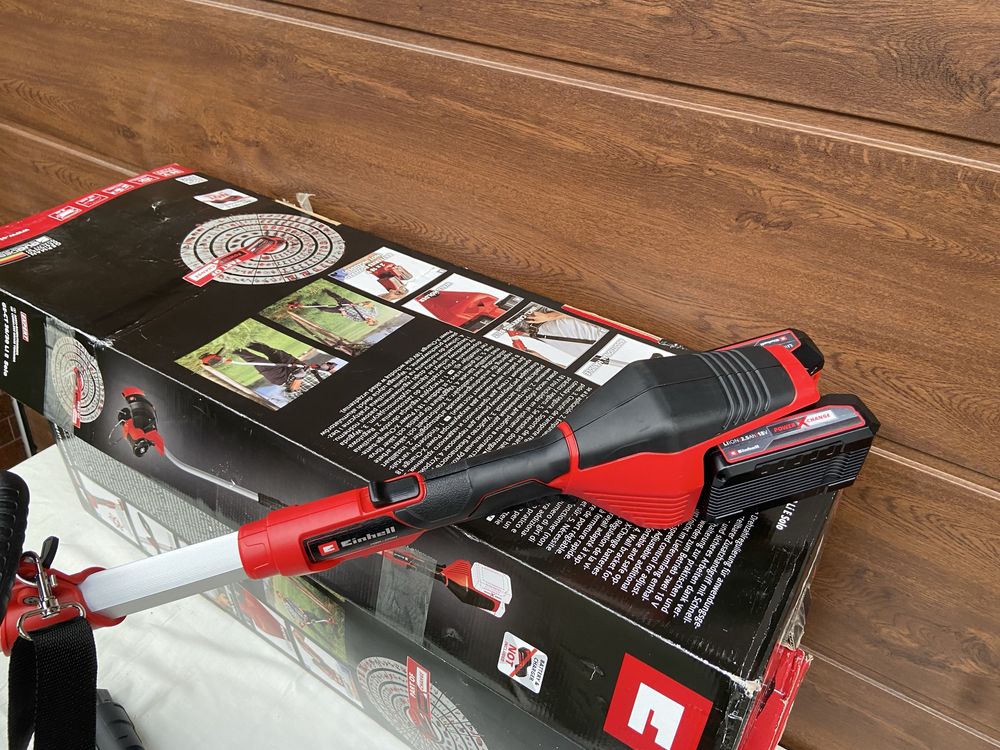 Podkaszarka żyłkowa aku 2x2,5ah einhell ge-ct 36/30li