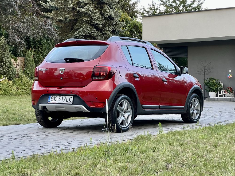 Sandero Stepway Krajowy, 1 Właściciel Bezwypadkowy,Automat serwisowany