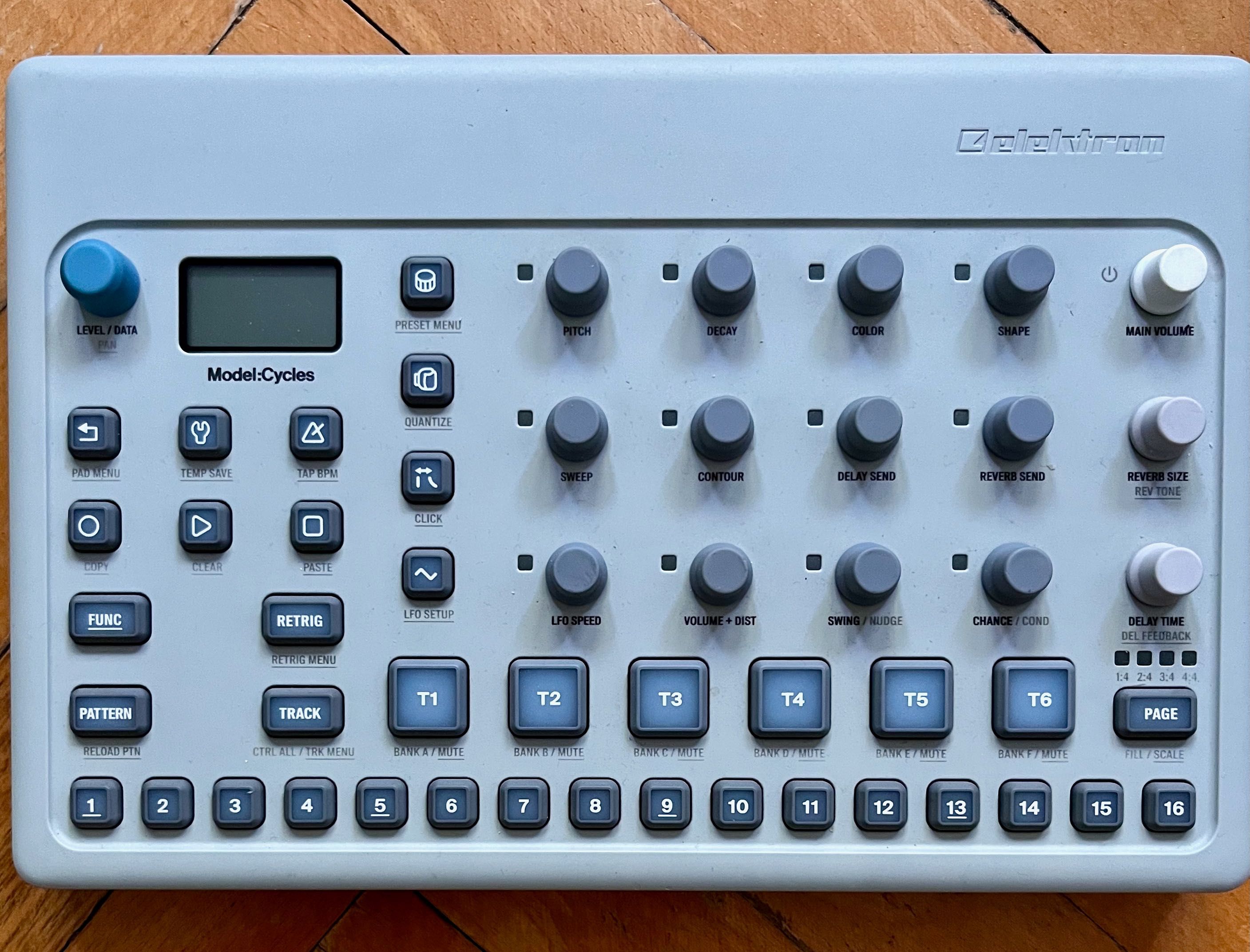 Syntezator FM Elektron model cycles