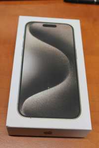 iPhone 15 PRO, 128GB, Natural Titan, nowy, 2 lata gwarancja