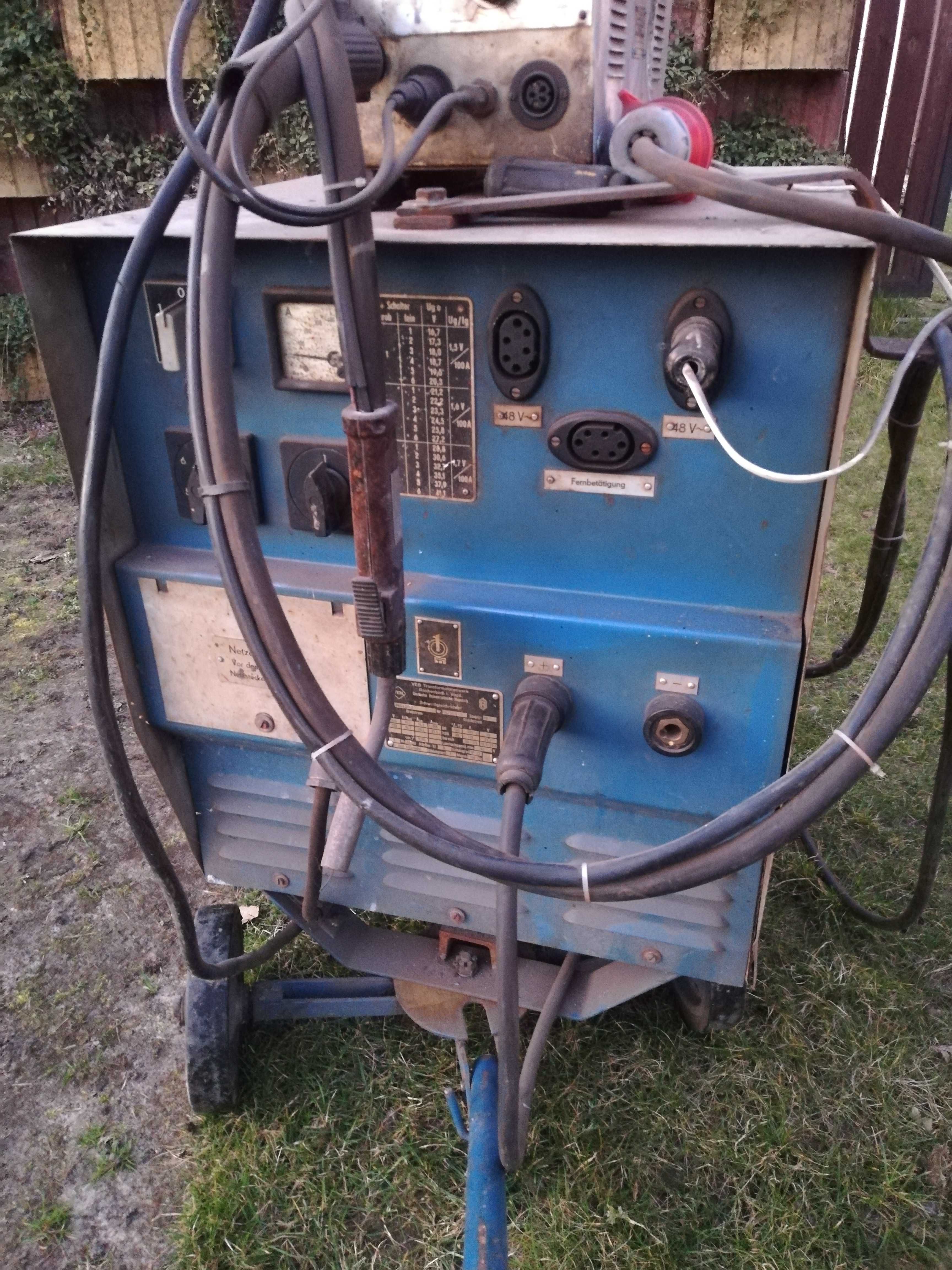 Spawarka migomat DDR Compakta RGS a 315.1 A podajnik Mansfeld 315 A