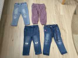Spodnie dżins dla dziewczynki 86