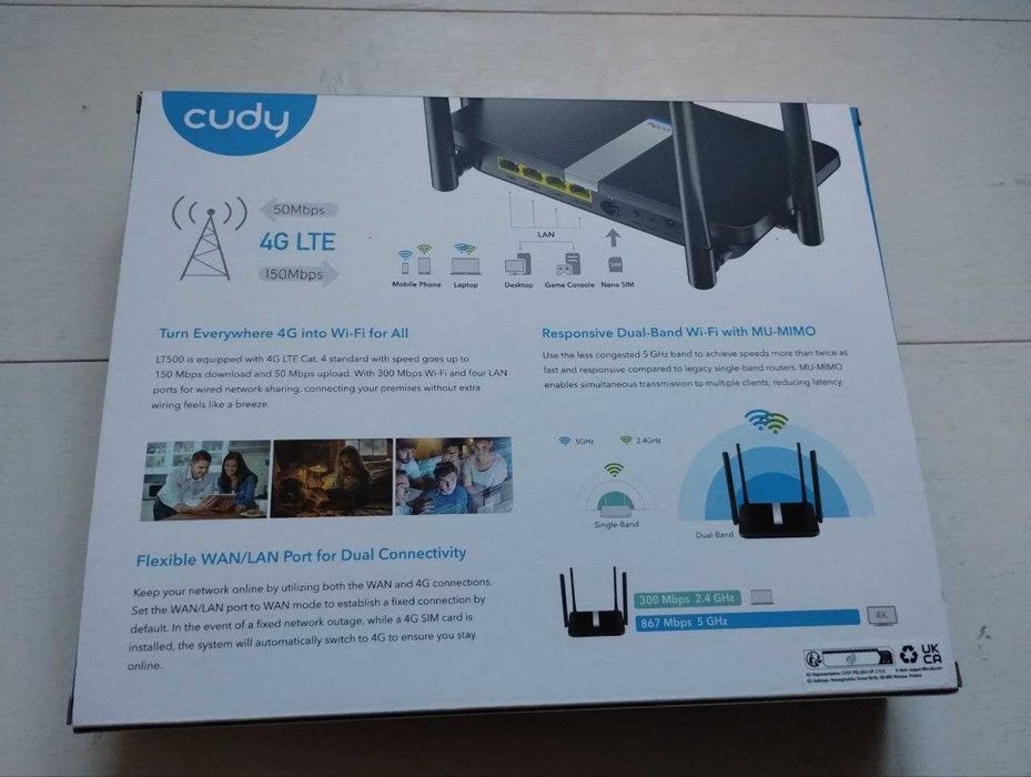 Router Cudy AC1200 (nówka)