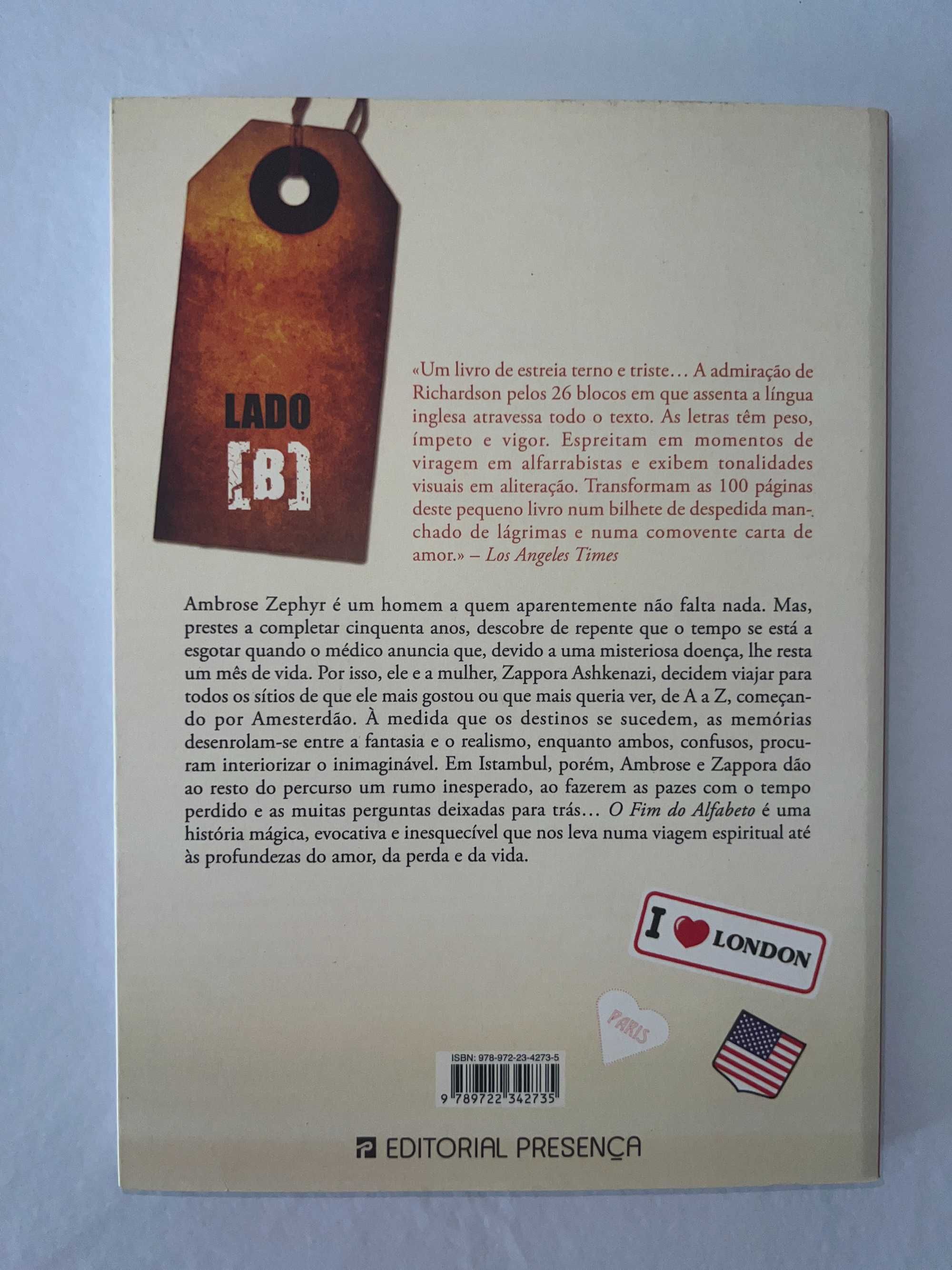 Livro O Fim do Alfabeto