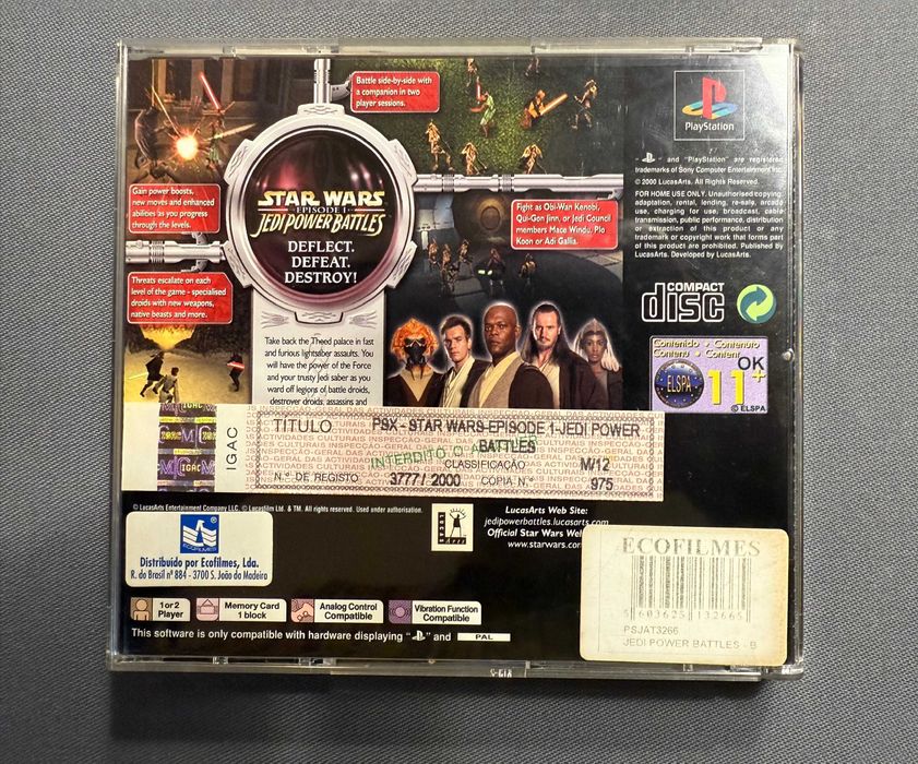 Star Wars Episode I: Jedi Power Battles - PS1
