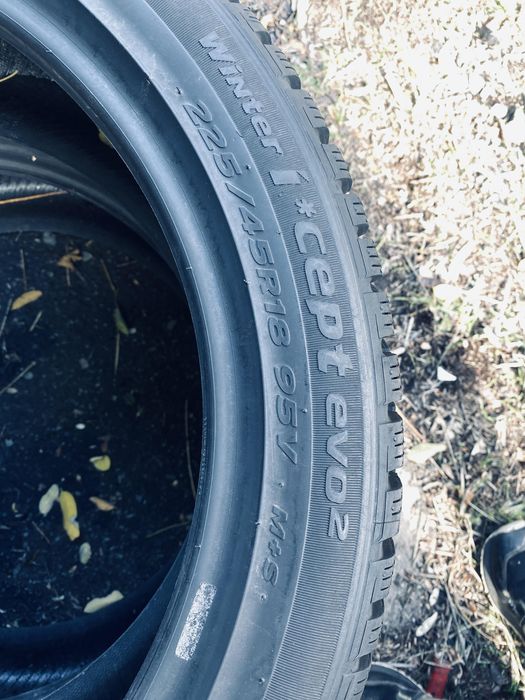 225 45 18 Hankook Cept evo 2 95% 2023 Гарантія