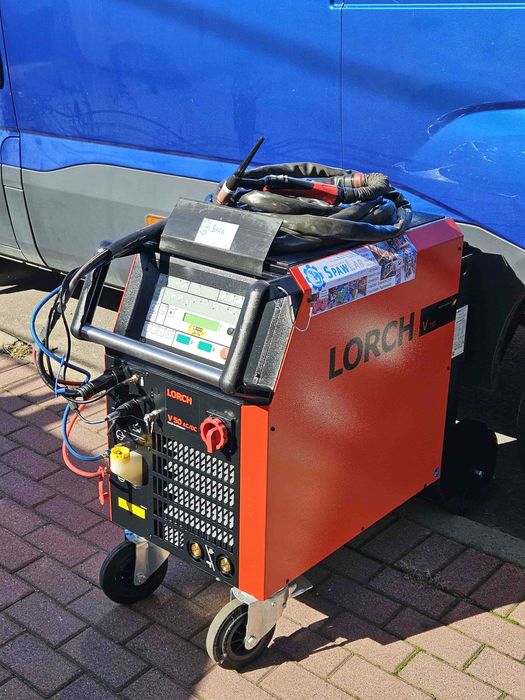 Spawarka tig Lorch v50 ac/dc Jak nowa 500Amper/63H pracy/8m Uchwyt tig