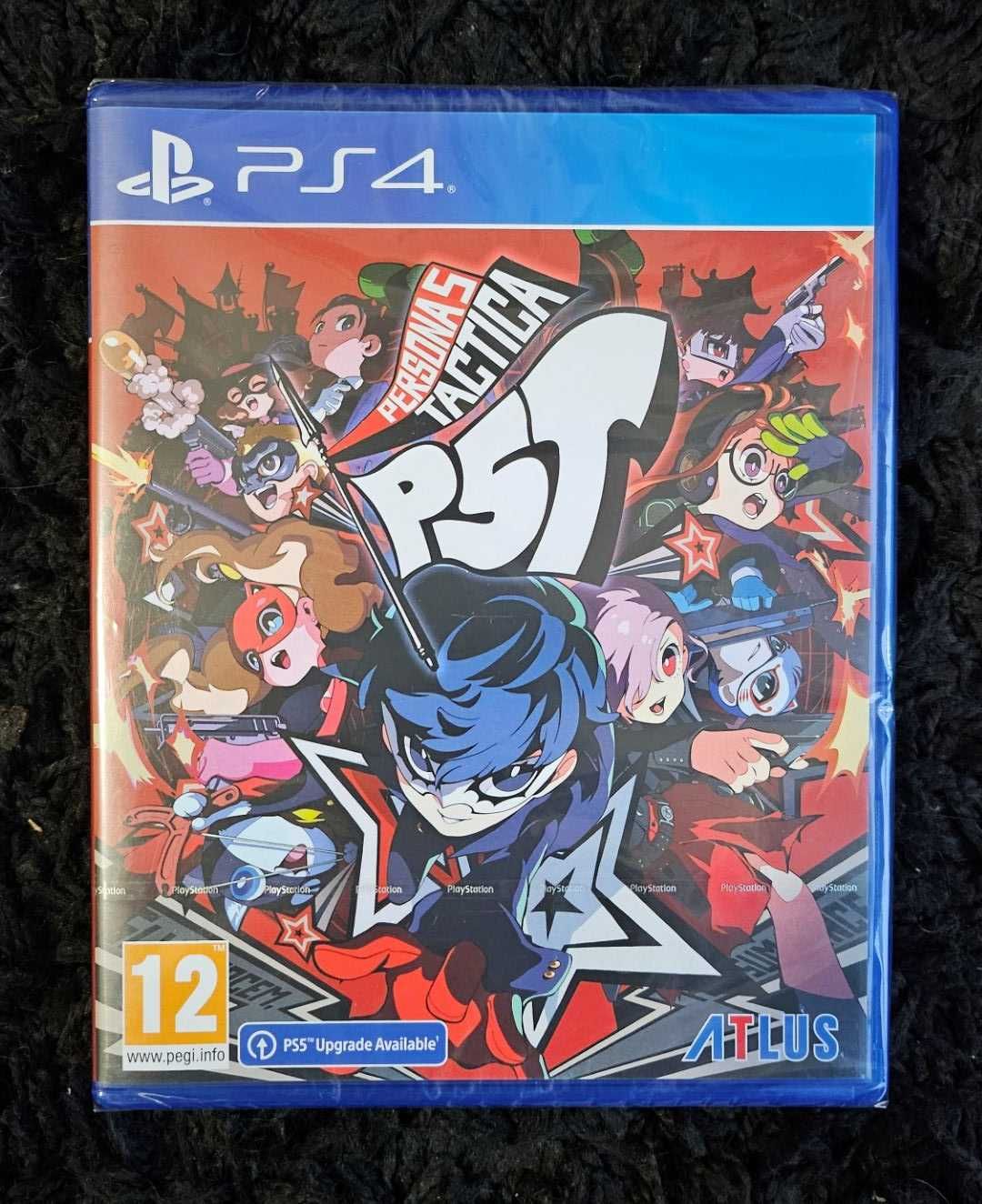Persona 5 Tactica PS4, versão PT, selo IGAC