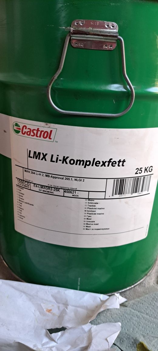 Мастило Castrol LMX LI-KOMPLEXFETT 25L