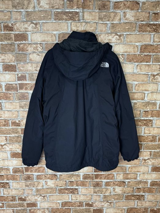 Черная куртка ветровка The North Face Hyvent мужская с подкладом