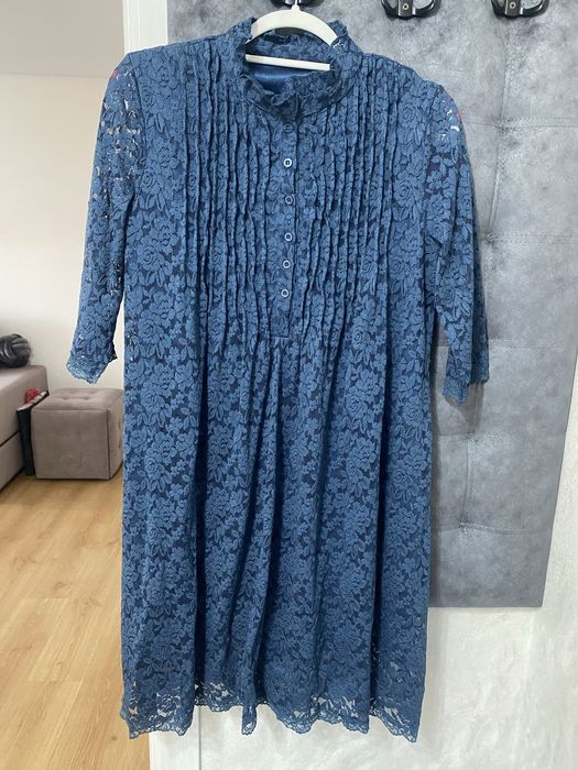 Платье женское гепюровое