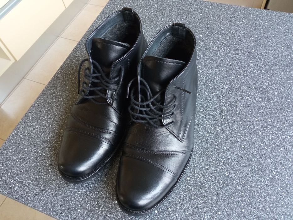 Nikopol świetne,nowe,męskie,zimowe trzewiki roz.39-40