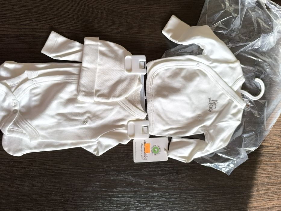 Набір у пологовий, боді, повзунки, шапочка