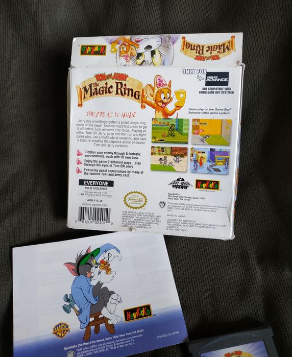 Nintendo game boy Advance sp Tom and Jerry гра ігри купити