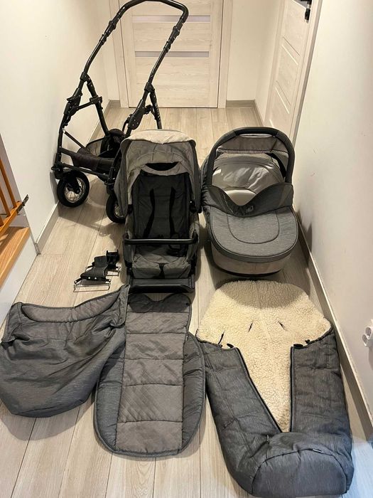 wózek alu line fyn jedo (gondola+ spacerówka+ adapter do fotelika)