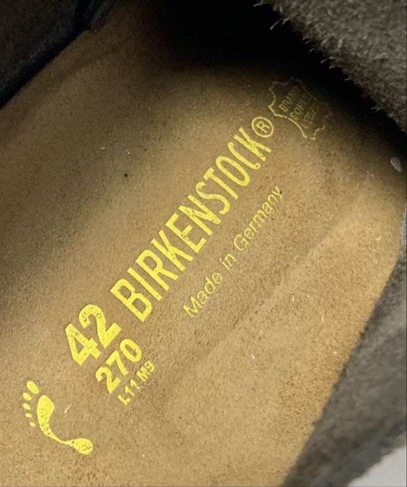 Birkenstock Maine Lace Up Suede черевики замшеві чоловічі