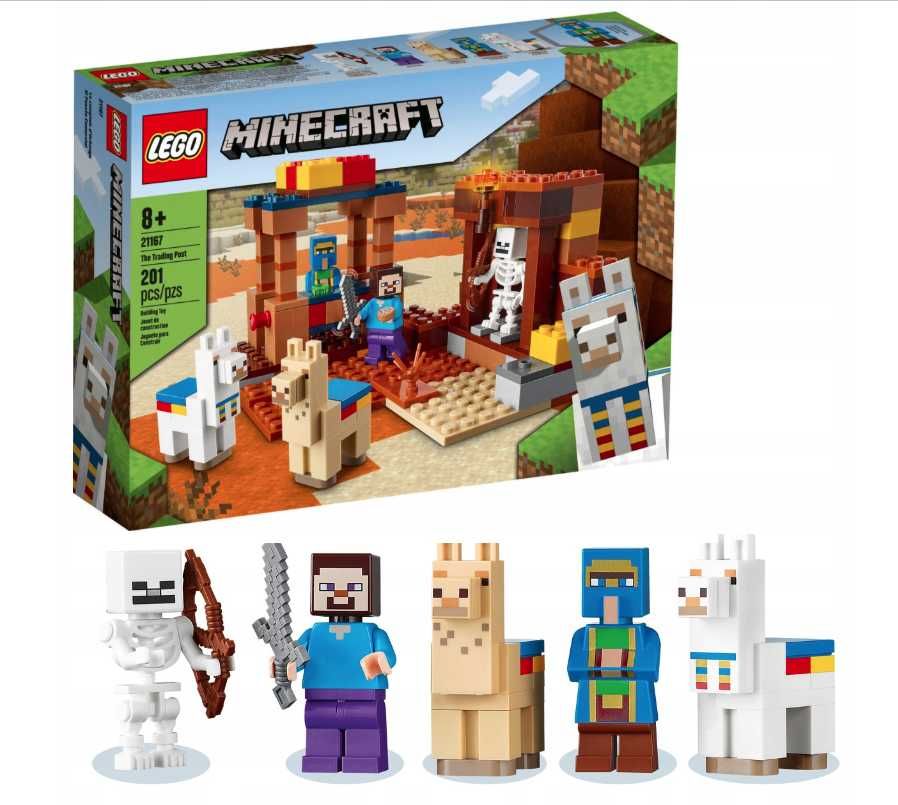 LEGO Minecraft 21167 Minecraft Punkt handlowy