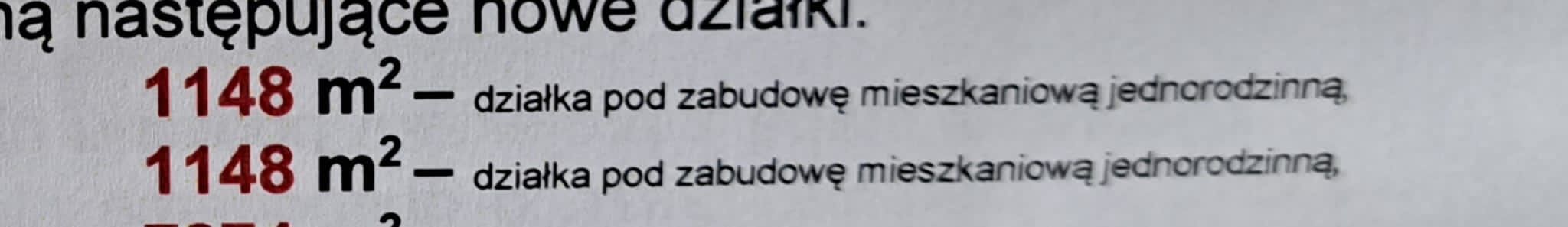 Sprzedam działkę w Kaczycach