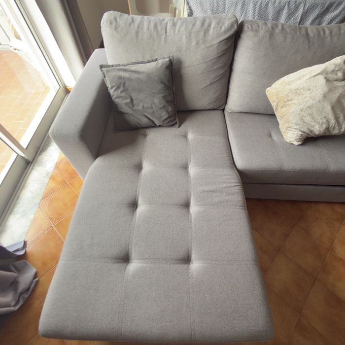 Vendo sofa cinza
