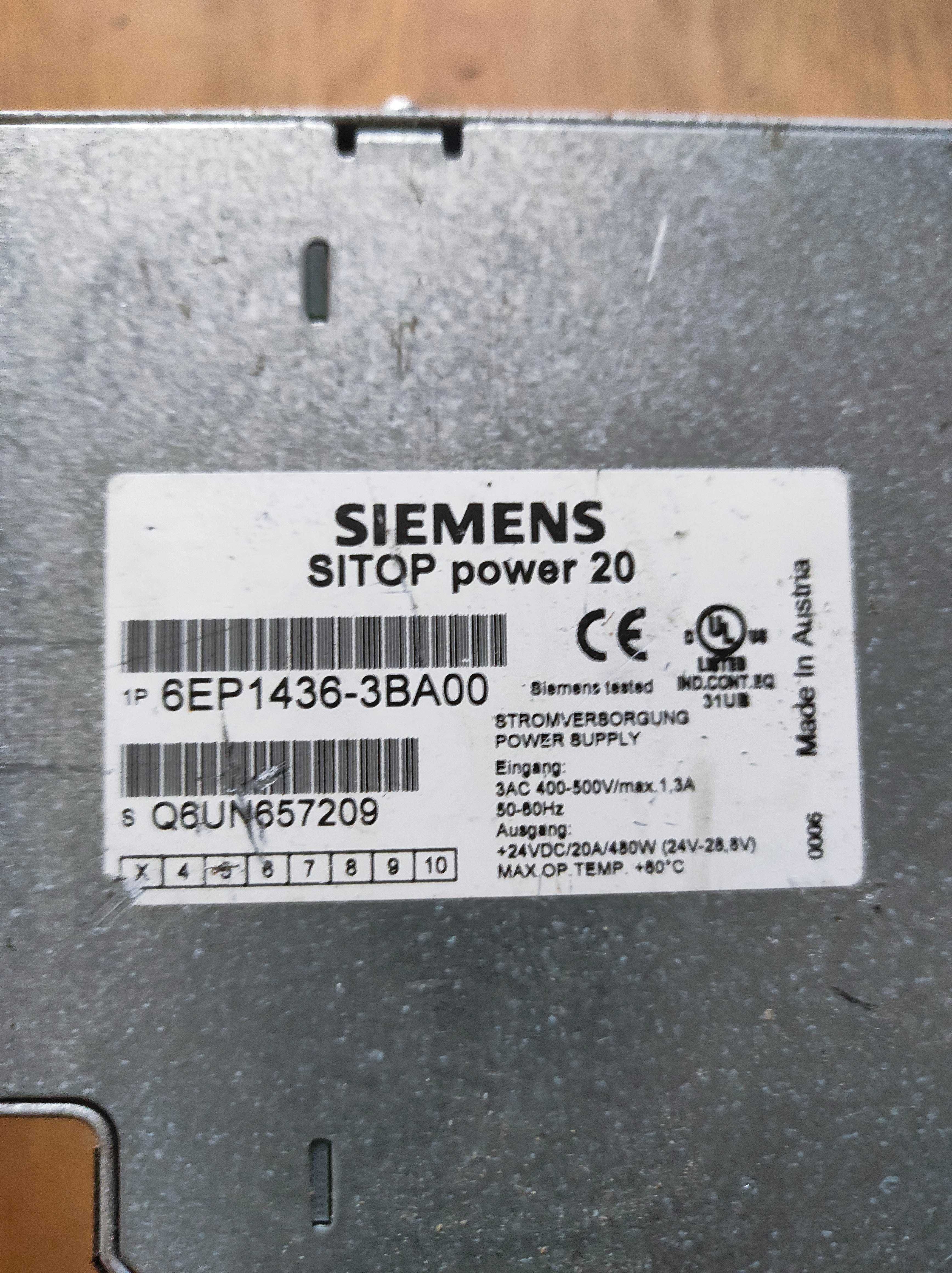 Блоки живлення Siemens Sitop, Phoenix Contact 10-40A 12V/24V