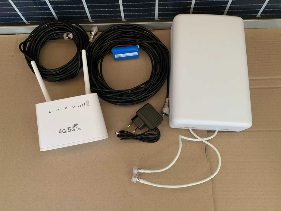 Комплект для 4G швидкісного інтернету, антена MIMO.