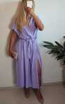 Sukienka plus size 48 50 wyszczuplająca chrzest wesele plus size