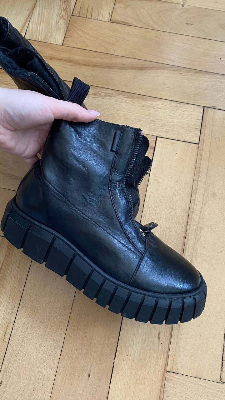 Buty skórzane czeskie