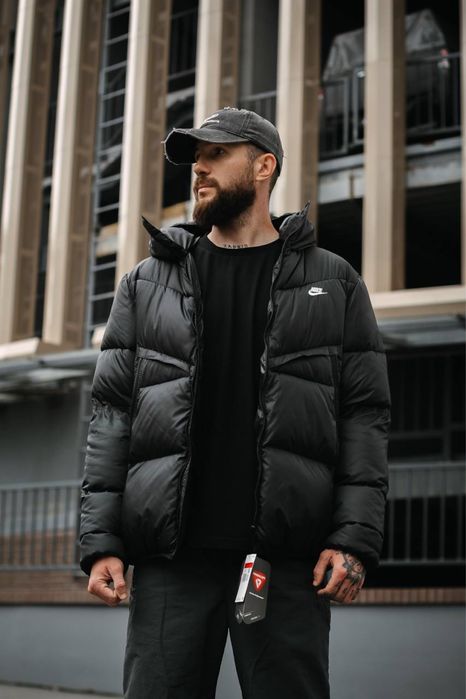 Пуховик Nike Storm-Fit Primaloft/ зимня чоловіча куртка найк шторм фіт