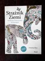 Relaksująca kolorowanka dla dorosłych. Strażnik Ziemi