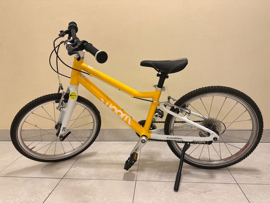 Rower Woom 4 żółty