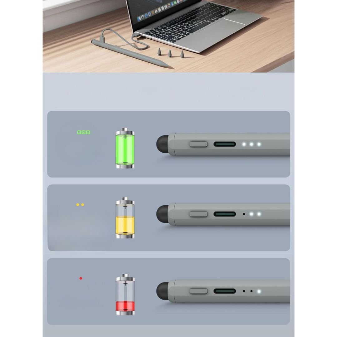 Rysik z funkcją szybkiego ładowania do iPad Pro 11''/12,9''/10/9/8/7/6