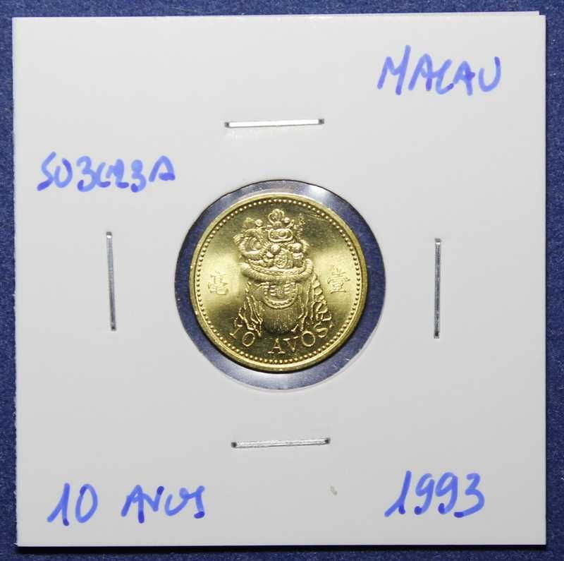 Moedas Macau - NOVAS