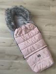 Śpiworek cotton moose combi pudrowy kolor
