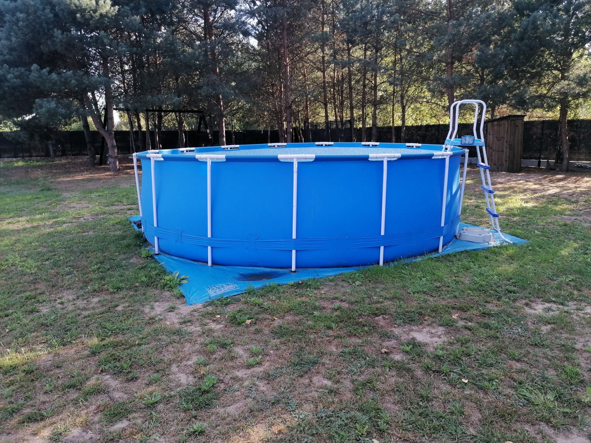 Basen stelażowy bestway 475x122 używany