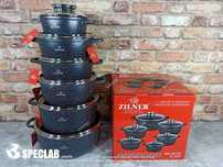 Zestaw garnkow ZILNER ZL-8526 Gaz, indukcja, piekarnik, zmywarka
