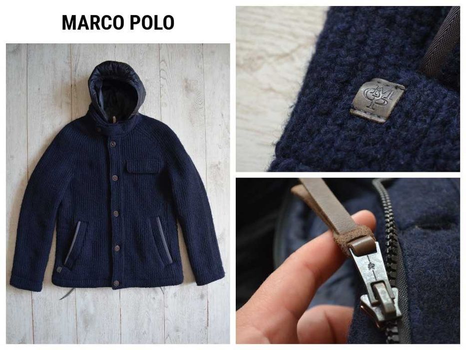 Мужская куртка Marco Polo Оригинал Л-ХЛ Осень-Зима вязка+пуховик