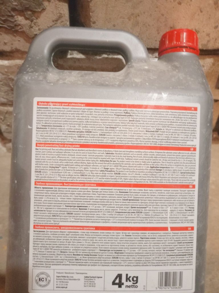 Sopro. S-Grunt GP 263 szybkoschnący.