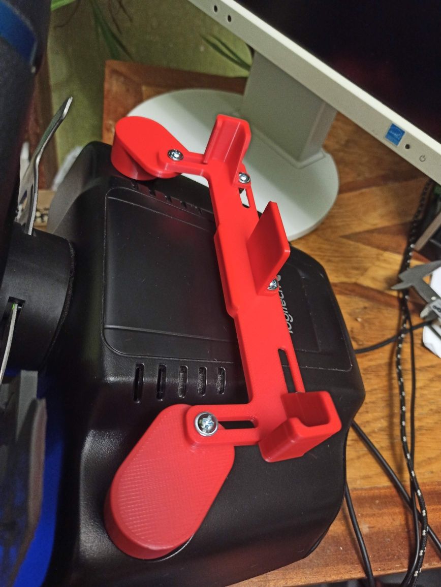 Uchwyt holder na telefon smartfon dla Logitech G920/G29/G27/G25 ETS2