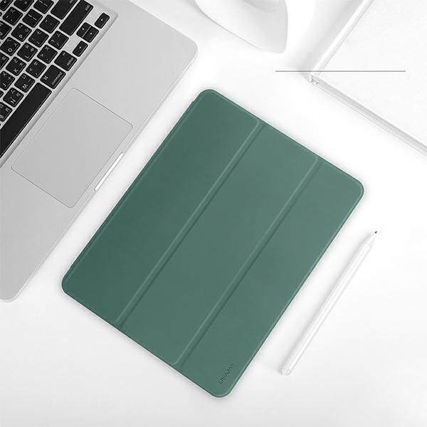 USAMS Etui Winto iPad Air 10.9" 2020ciemny zielony/dark green