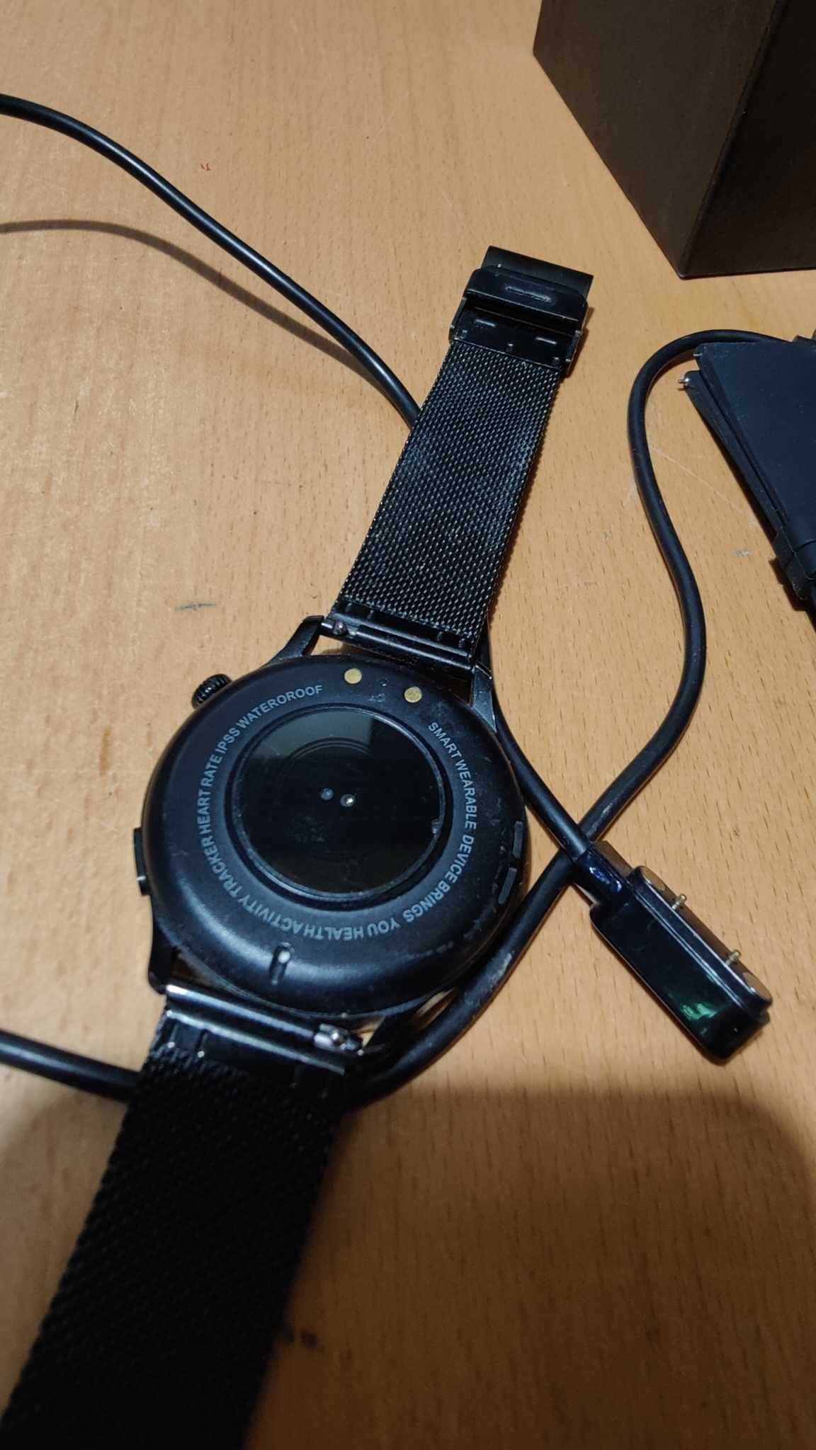 Smartwatch Garett Lady Elegance RT czarny, stalowy