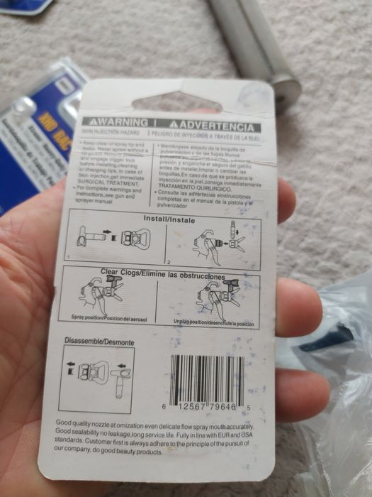 Pistolet GRACO plus  kcesoria malarskie