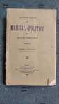 Manual Politico do Cidadão Portuguez - Trindade Coelho, 1906 - 1ª ed