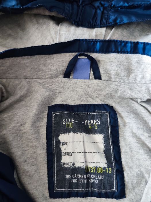 Kurtka wiatrówka r.110