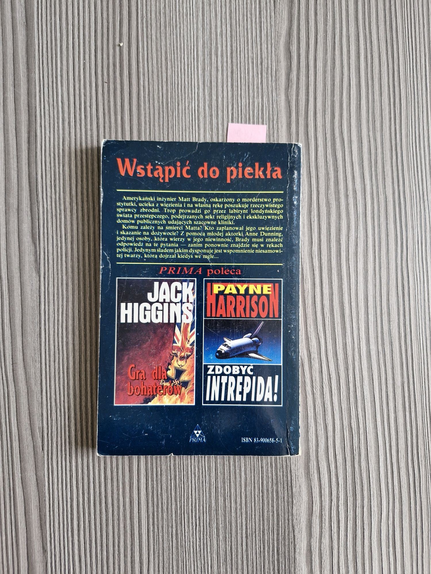 6180. "Wstąpić do piekła" Jack Higgins