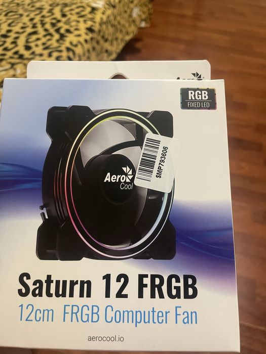 Новый корпусный вентилятор AeroCool Saturn 12 FRGB (120 мм)